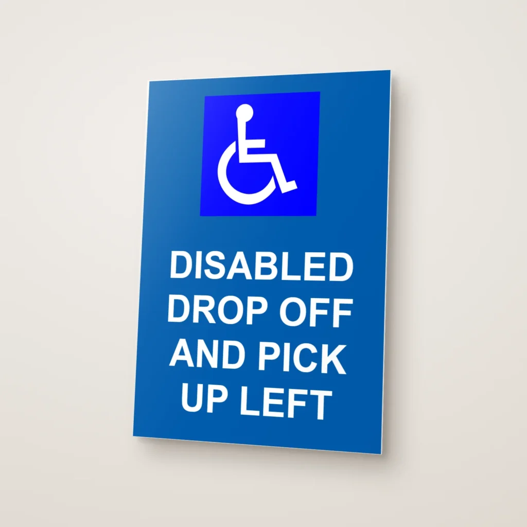 Disabled Parking Signs (disabled parking sign printing)