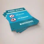 A3 Dibond Signs: Printed Dibond signs