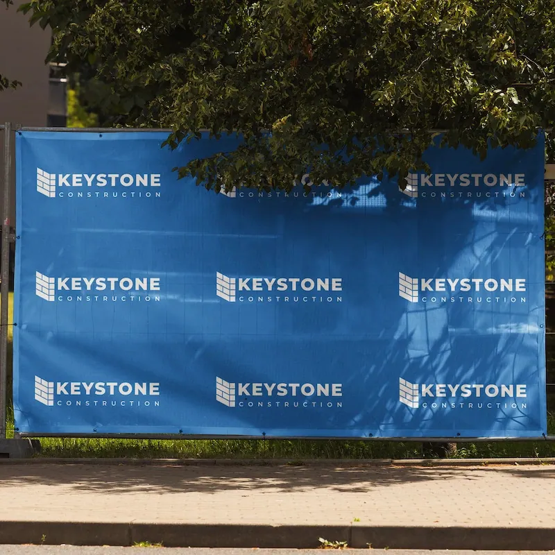 Heras Fence & Barrier Banners (heras fence printed banners)