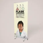 Roller Banner 850mm x 2000mm: Printed roller banner, standard width